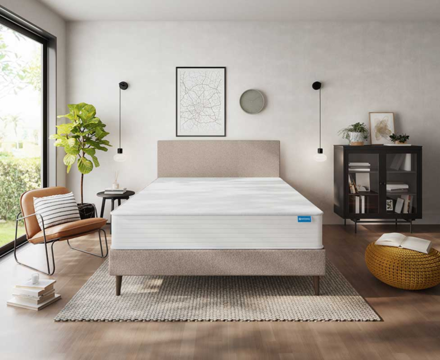 Bedbodem Calla Deco Taupe - 140x200 cm