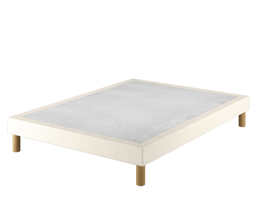Bedbodem Calla Deco Boucle Wit - 160x200 cm