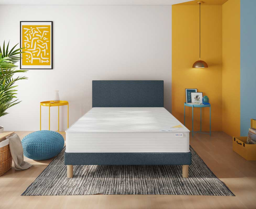 Bedbodem Cirse Deco Blauw - 160x200 cm