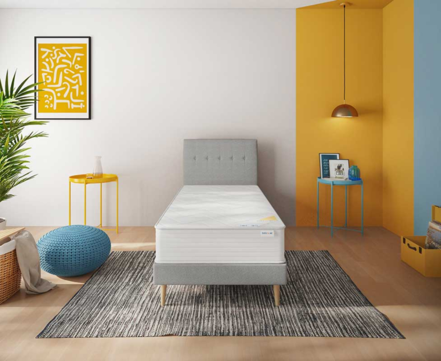 Bedbodem Cirse Deco Ashgrey - 70x200 cm