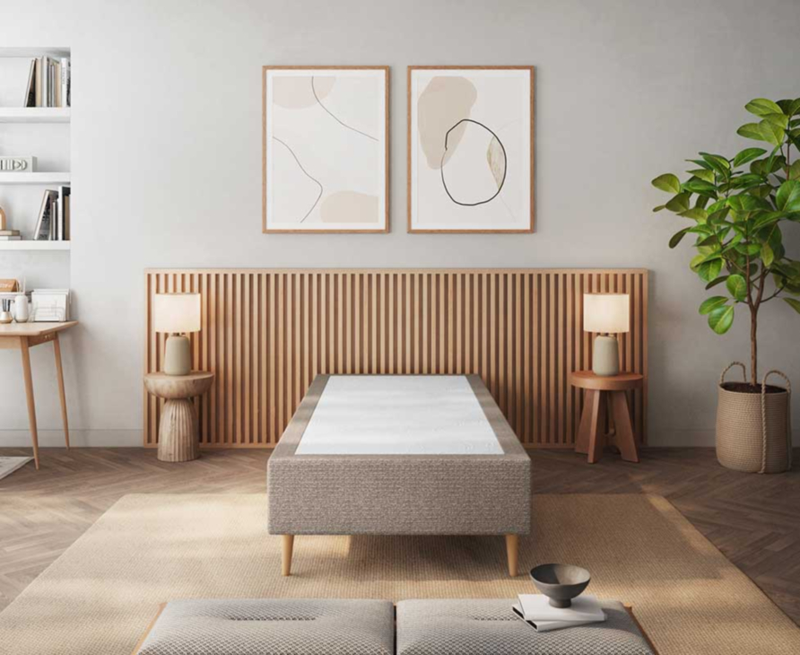 Bedbodem Cronos Taupe - 80x200 cm