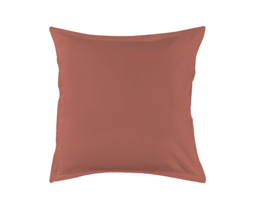 Kussensloop Katoen Terracotta - 63x63 cm
