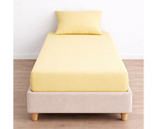 Drap-housse 100% Coton Limoncello - Bonnet 25