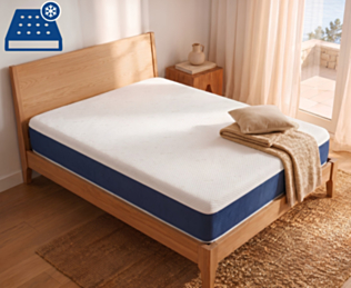 Matelas mousse rafraichissante 