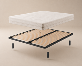 Matelas Olan / Sommier 20 lattes 
