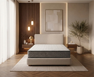 Matelas eversoft à ressort ensachés