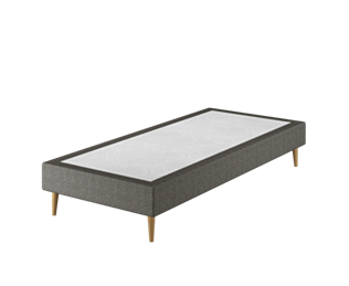 Bedbodem Cosmos Deco Grey - 70x200 cm