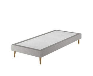 Bedbodem Cirse Deco Ashgrey - 90x190 cm