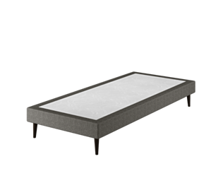 Bedbodem Cirse Deco Grey - 90x190 cm