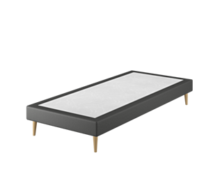 Bedbodem Cirse Deco Zwart - 70x190 cm