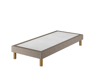 Bedbodem Cirse deco Taupe - 70x200 cm