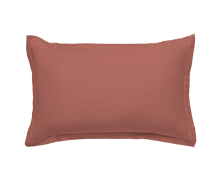Kussensloop Katoen Terracotta - 40x60 cm