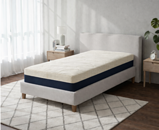 Matelas Ressorts ensachés 
Matelas au confort équilibré 
Matelas 90x200 cm 