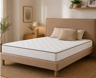 Beddengoedset Leon beige- 140 x 190 cm 