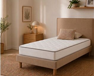 Beddengoedset Leon beige - 90 x 200 cm 
