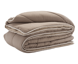 Dekbed Colors Taupe - 240x260 cm