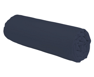 Hoeslaken satijn Marine 35 - 160x200 cm