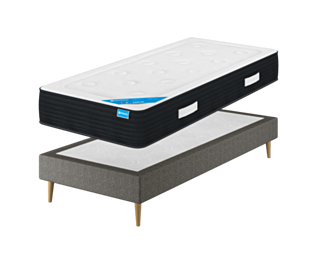 Set Ebene / Cosmos Deco Gris - 90x190 cm