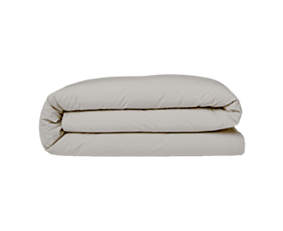 Dekbedovertrek percale Lichtgrijs - 240x260 cm