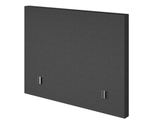 Hoofdeinde Kahaia Page Grey 100 - H100 cm