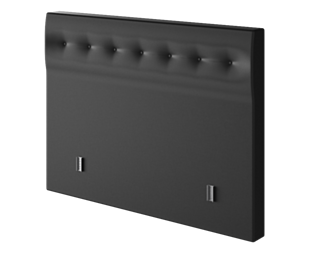Hoofdeinde Kalmia S Zwart 140 - H100 cm