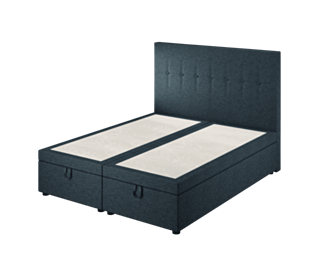 Cassia-bed met opbergruimte