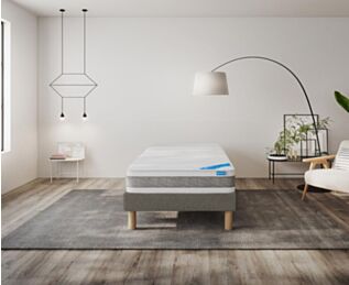 Ensemble Jungle  / Calla déco Gris - 90x200 cm 