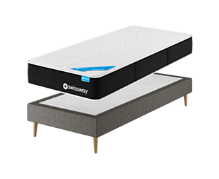 Set Newport / Calla Deco Gris  90x200 cm