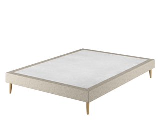Bedbodem Cirse Deco Beige - 140X200 cm