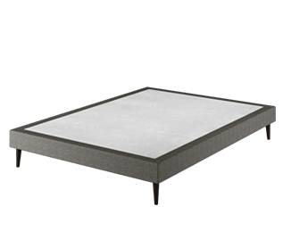 Bedbodem Cirse Deco Grey - 180x200 cm