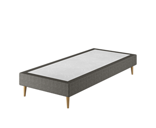 Bedbodem Calla Deco Grey - 120x190 cm