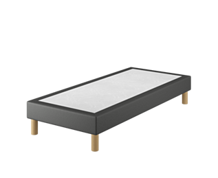 Bedbodem Cosmos Deco Zwart - 90x190 cm