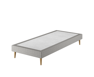 Bedbodem Cirse Deco Ashgrey - 70X190 cm