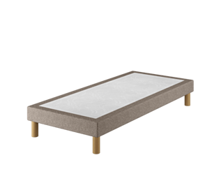 Bedbodem Cirse deco Taupe - 80x200 cm