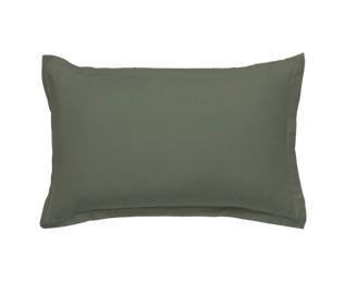 Kussensloop Katoen Kaki - 40x60 cm