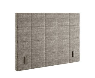 Hoofdeinde Comfy Merlot Grijs 90 - H105 cm