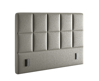 Hoofdeinde Cozy Cabernet Antraciet 140 - H105 cm