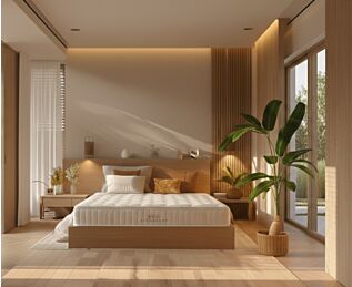 Matelas à ressorts ensachés Pro Hôtel - 180x200 cm 