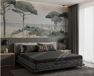 Matelas Fusion 160x200 cm à ressorts ensachés 
