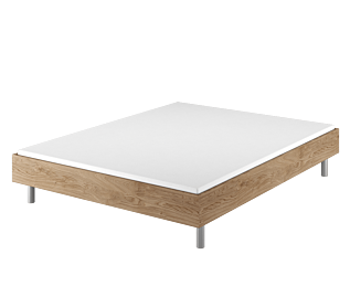 Bed German Chêne - 140x200 cm