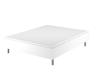 Bed German Comfort Wit - 140x200 cm