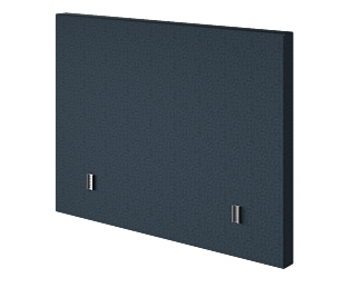 Hoofdeinde Kahaia Nika Royal Blue 120 - H100 cm