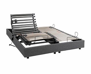 Bedbodem Sommeil Plus graniet grijs - 140X200 cm