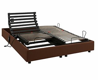 Sommier Sommeil plus marron 