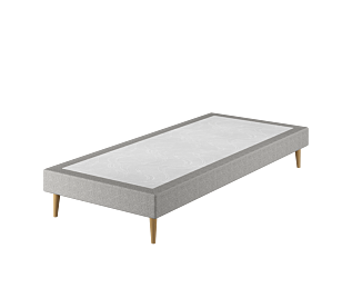 Bedbodem Cirse Deco Ashgrey - 120x220 cm