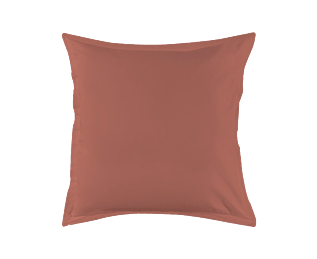 Kussensloop Katoen Terracotta - 63x63 cm