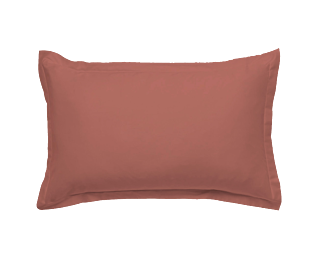 Kussensloop Katoen Terracotta - 40x60 cm
