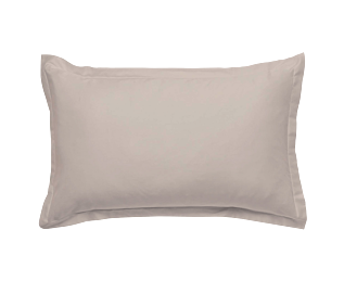 Kussensloop satijn Beige - 50x70 cm