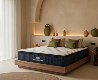 Matelas 90x190 cm Yacht Club à ressorts ensachés, Matelas gamme hôtelière 