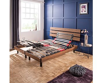 Lattenbodem Volta Bronze Hout Cendré Elektrische - 180x200 cm